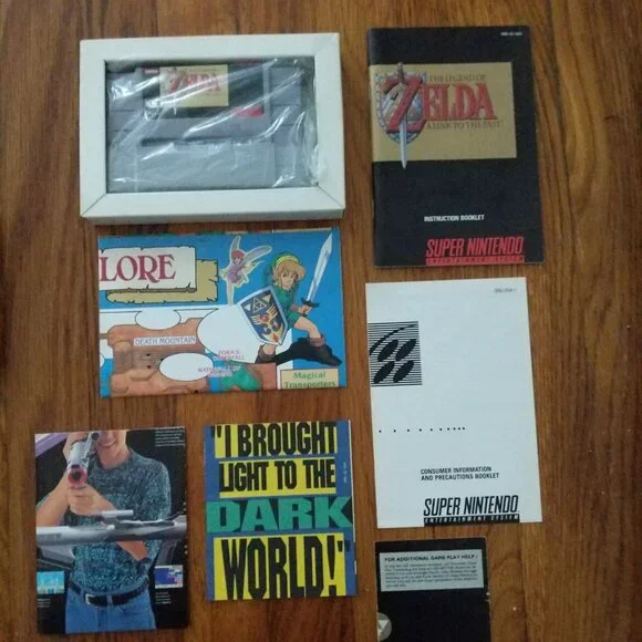 ORIGINAL PACKAGING Legend of Zelda a Link to the Past - Picture 3 of 3